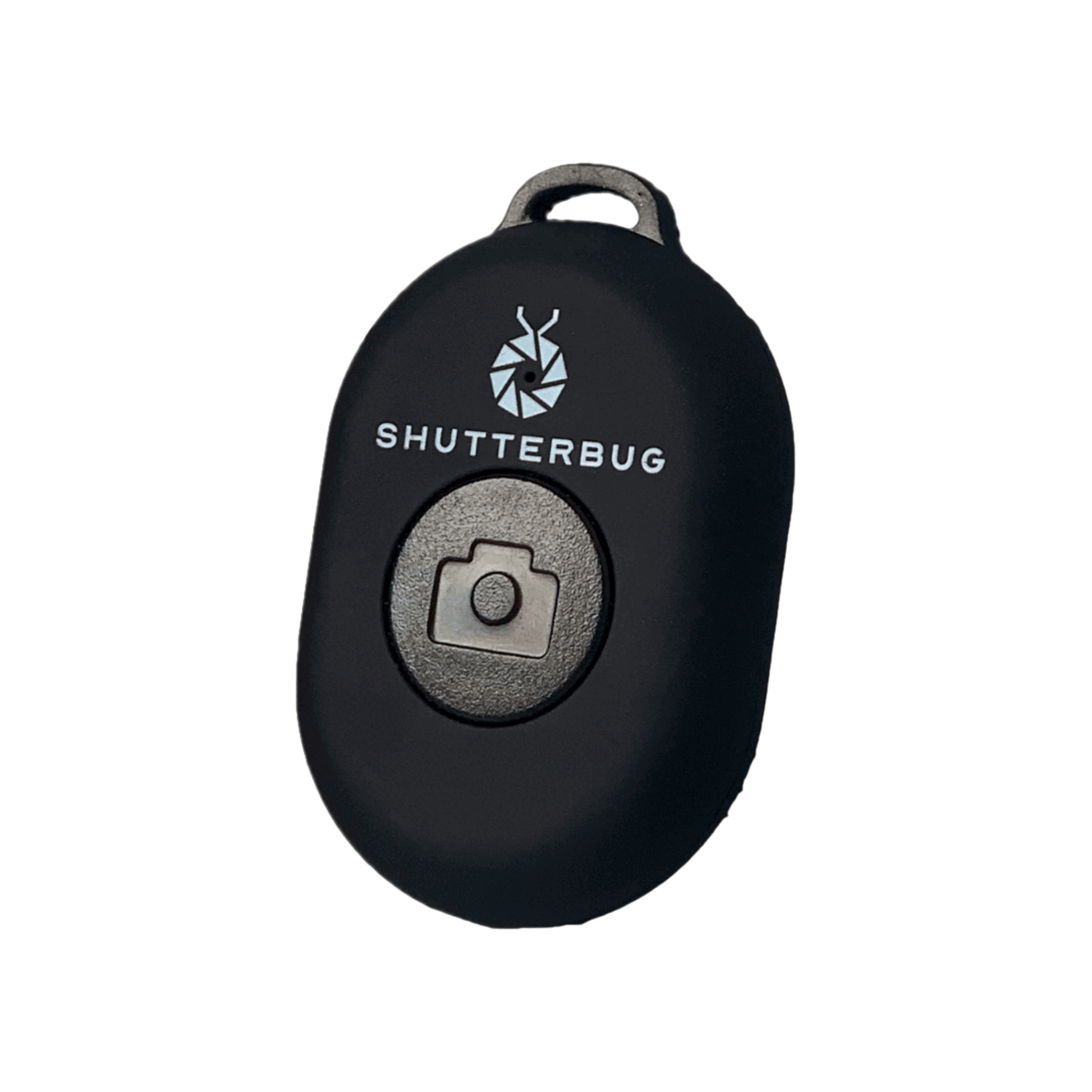 Shutterbug Co Kamerafarr Bluetooth svart logotyp 10m rackvidd