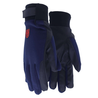 Ski Glove AIR i blått med kardborreband