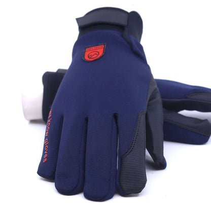 Ski Glove AIR i mörkblått med svart grepp