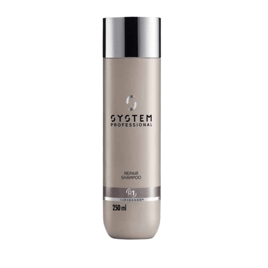 System Professional Repair Shampoo 250ml beige, keratin starker skadat har