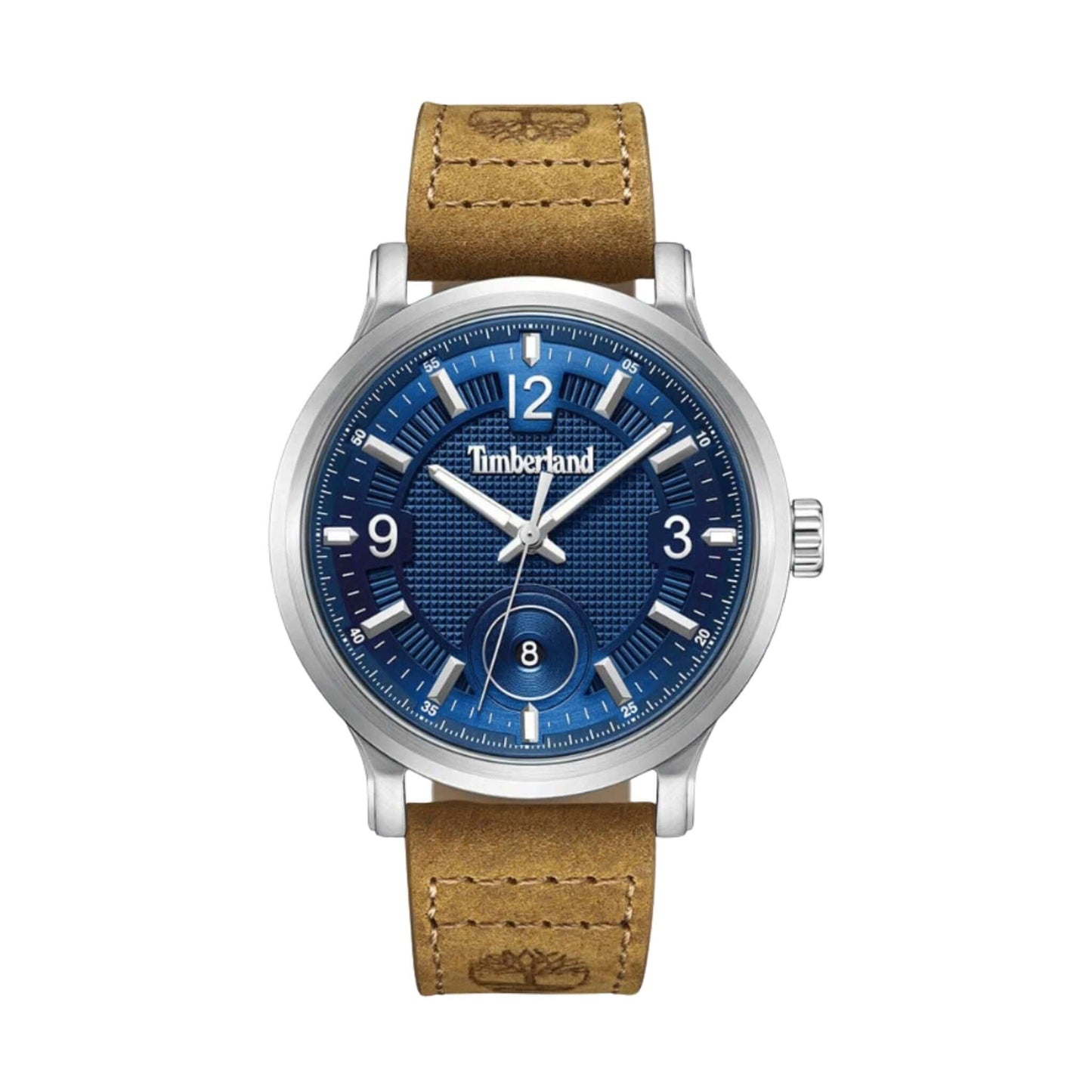 Timberland Driscoll Datum 46mm bla urtavla laderarmband 5ATM