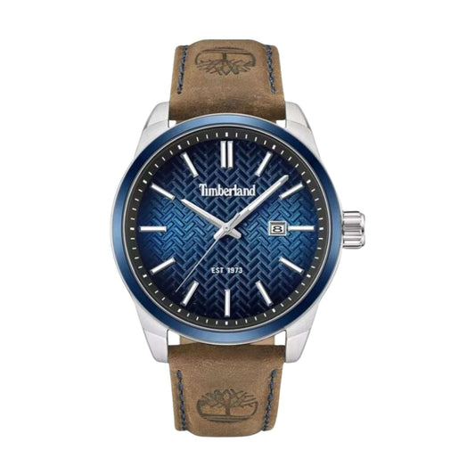 Timberland Henniker II Gradient Klocka 44mm bla urtavla laderarmband 5ATM