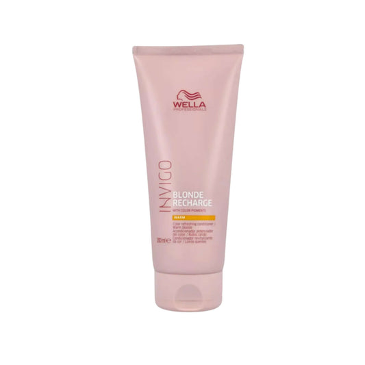 Wella Professionals Invigo Blonde Recharge Warm Balsam 200ml rosa tub